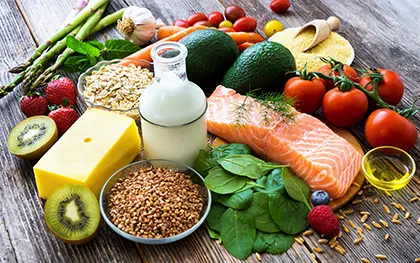 Alimentation equilibree et hydratation